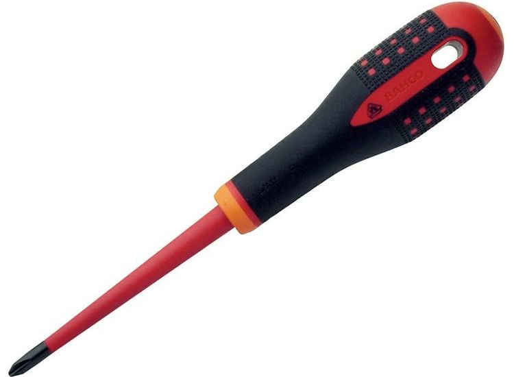 Bahco ERGO™ Slim VDE Insulated Screwdriver, Phillips