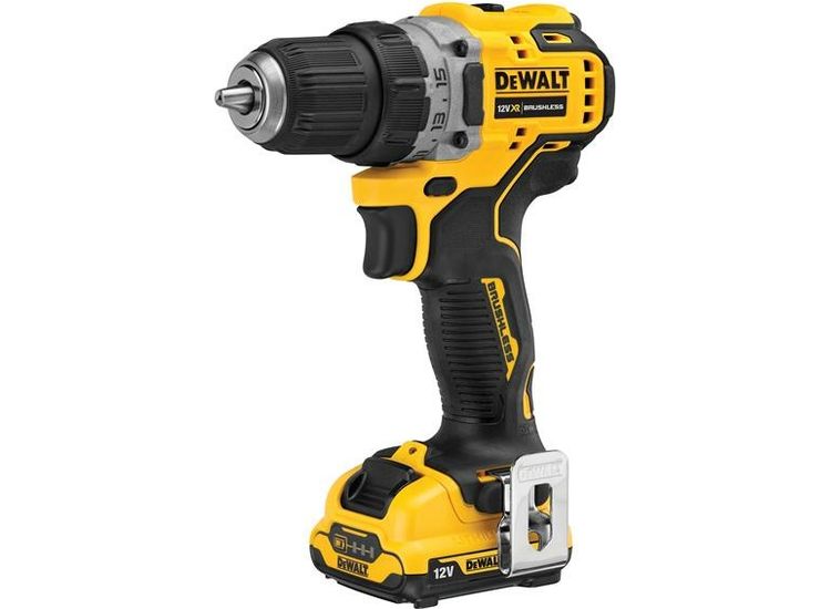 DEWALT DCD701D2 XR Brushless Sub-Compact Drill Driver 12V 2 x 2.0Ah Li-ion