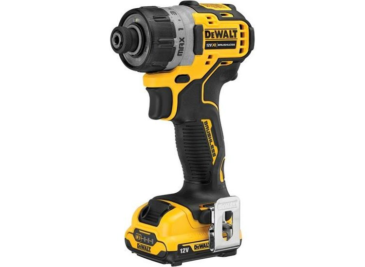 DEWALT DCF601D2 XR Brushless Sub-Compact Screwdriver 12V 2 x 2.0Ah Li-ion