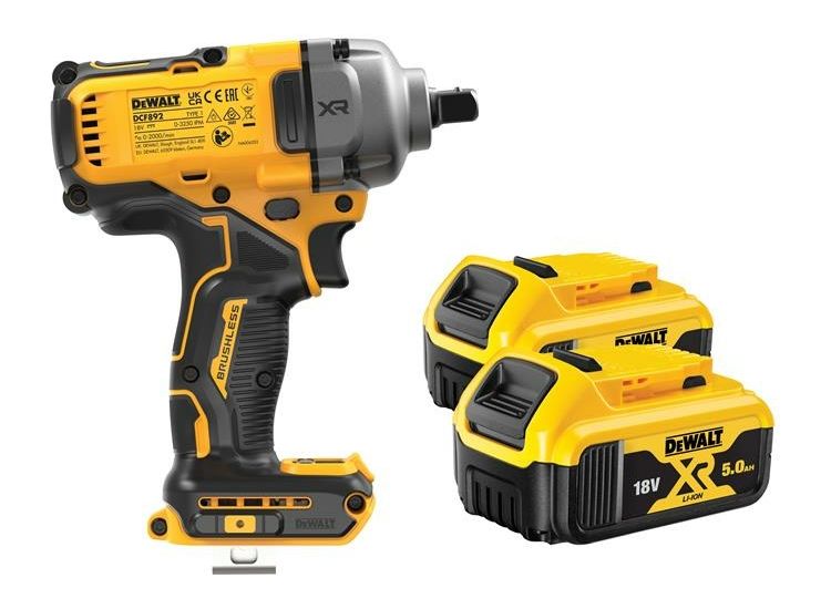 DEWALT DCF892 XR BL High Torque 1/2in Impact Wrench