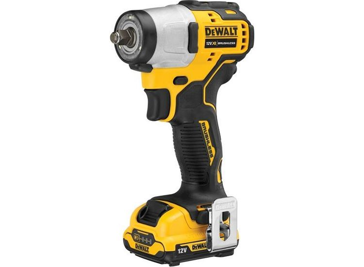 DEWALT DCF902D2 XR Brushless Sub-Compact 3/8in Impact Wrench 12V 2 x 2.0Ah Li-ion