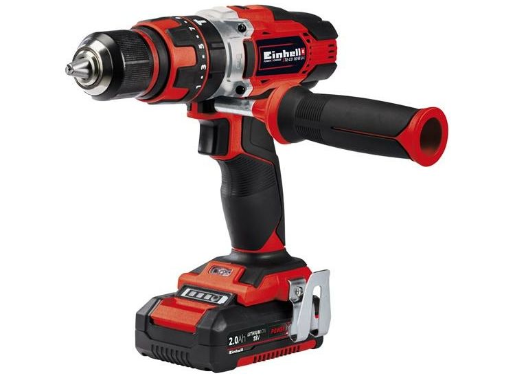 Einhell TE-CD 18/48 Li-i Power X-Change Impact Drill 18V 2 x 2.0Ah Li-ion