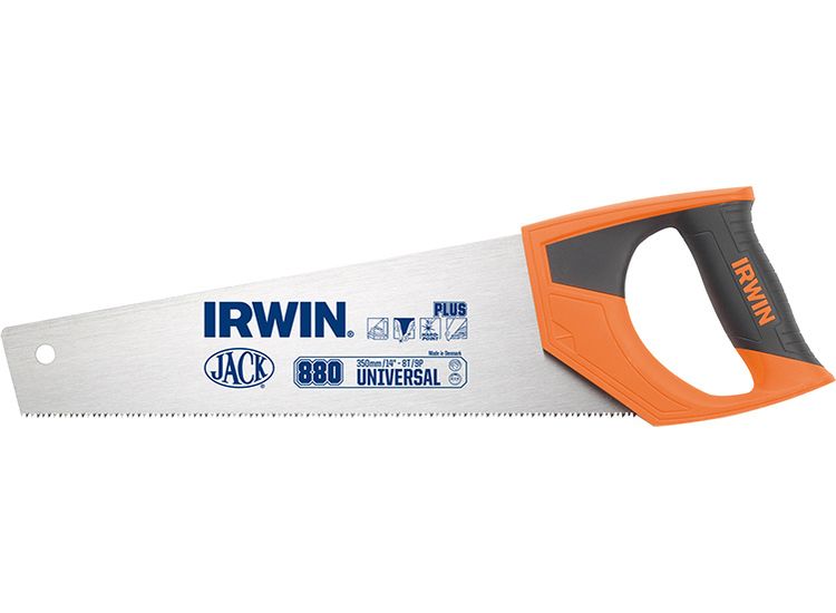 IRWIN Jack 880UN Universal Toolbox Saw 350mm (14in) 8 TPI