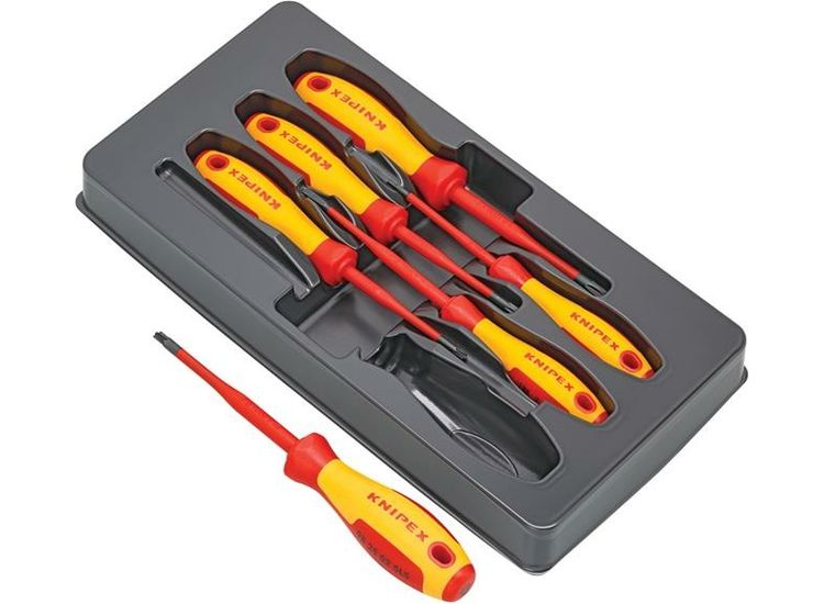 Knipex VDE Screwdriver Set, 6 Piece