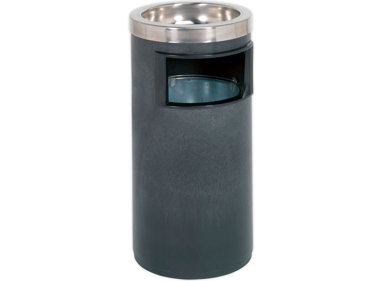 Sealey RCB06 Cigarette Ashtray &amp; Litter Bin 8ltr