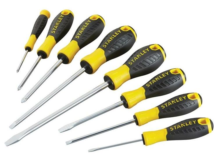 STANLEY® 0-60-210 Essential Screwdriver Set, 8 Piece