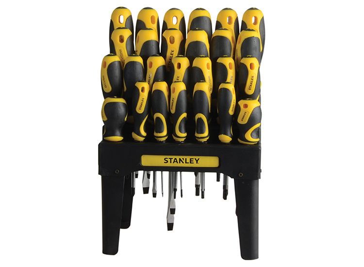STANLEY® 062142 Screwdriver Set in Rack, 26 Piece