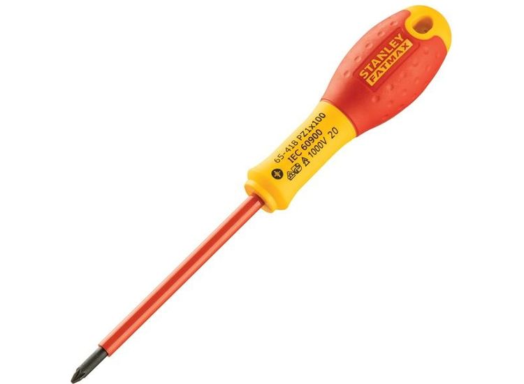 STANLEY® FatMax® VDE Screwdriver, Pozidriv