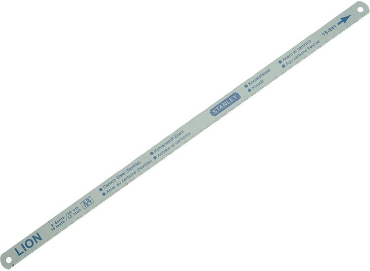 STANLEY® Flexible Hacksaw Blade 300mm (12in) Pack 5 Blades (18 24 &amp; 32 TPI)