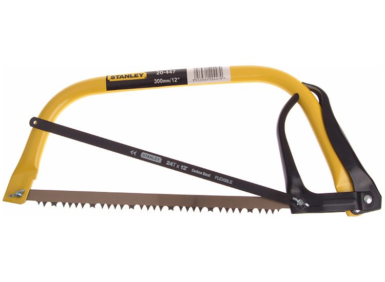 STANLEY® Hack Bowsaw 300mm (12in) Plus Extra Hacksaw Blade