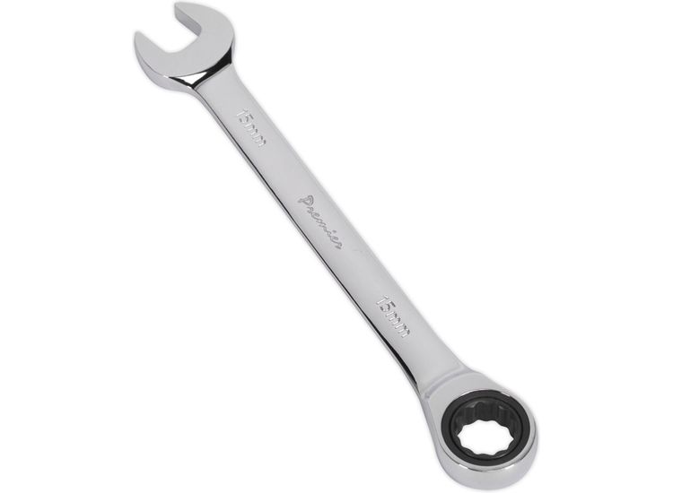 Sealey RCW15 Ratchet Combination Spanner 15mm