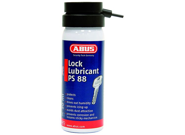 ABUS Mechanical PS88 Lock Lubricating Spray 50ml Carded