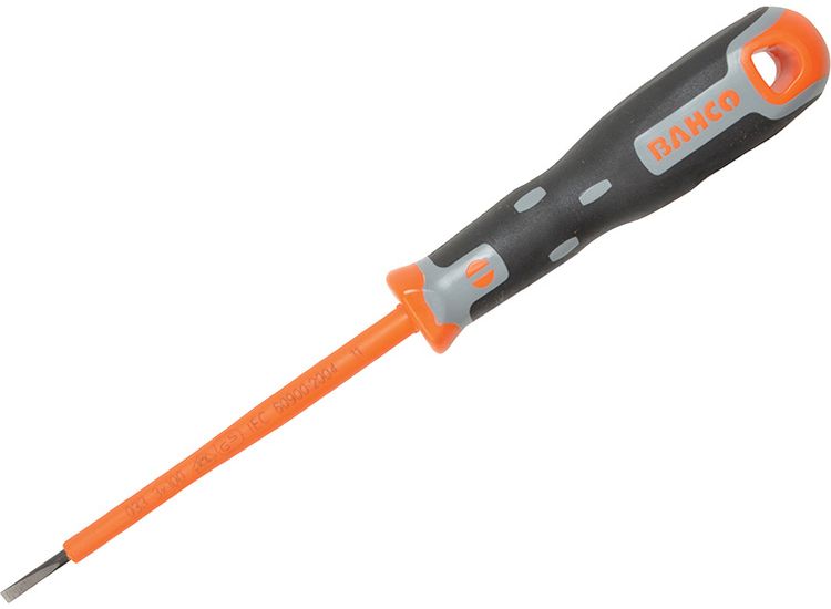 Bahco Tekno+ VDE Slotted Screwdrivers 1000v