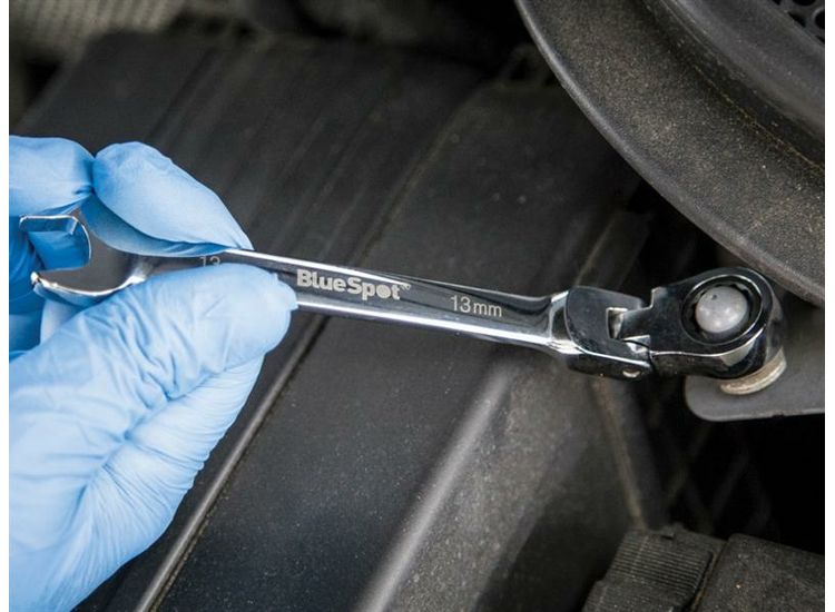 BlueSpot Tools Flexible Head Ratchet Set