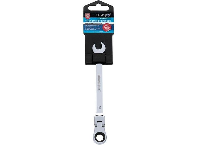 BlueSpot Tools Flexible Head Ratchet Spanner