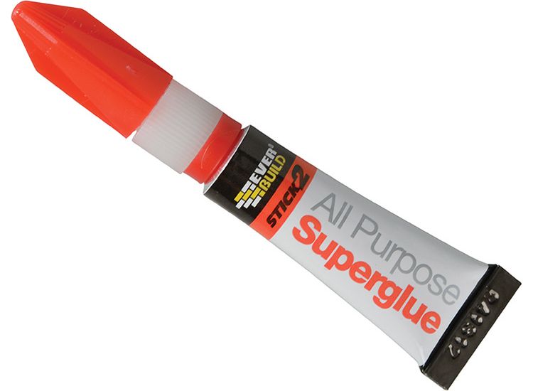 Everbuild STICK2® All-Purpose Superglue Tube 3g