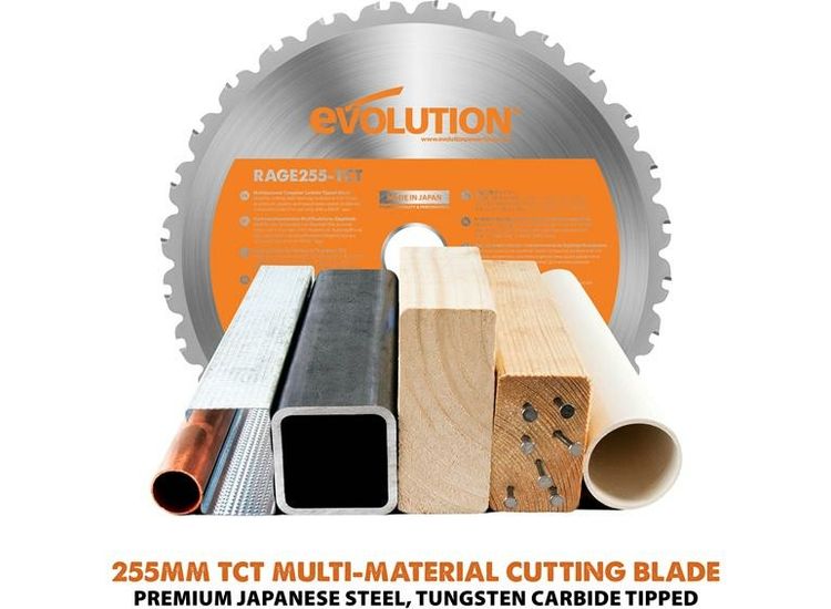 Evolution RAGE 5-S Multi-Purpose Table Saw 255mm