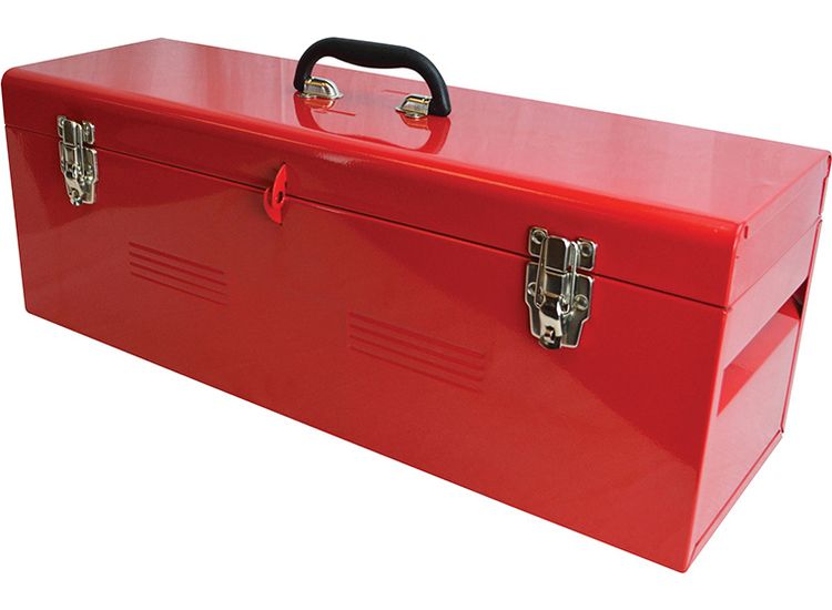 Faithfull Metal Heavy-Duty Toolbox &amp; Tote Tray 26in