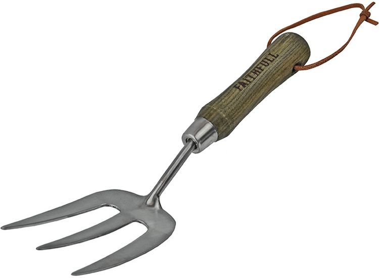 Faithfull Prestige Stainless Steel Hand Fork Ash Handle