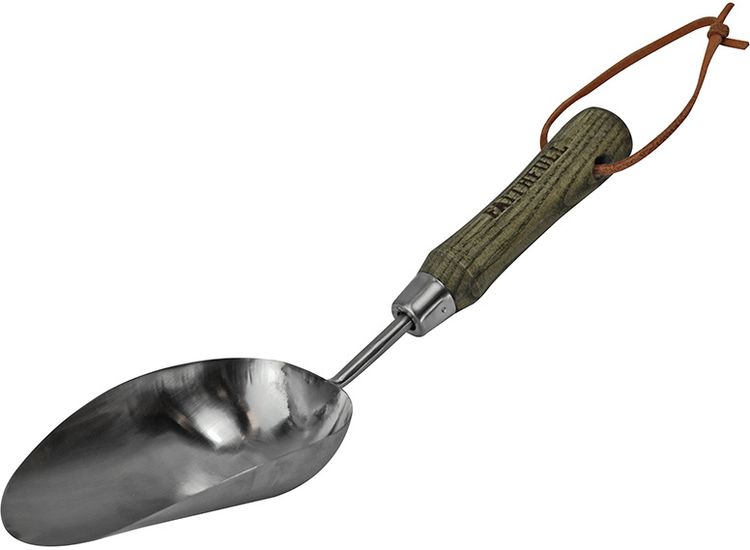 Faithfull Prestige Stainless Steel Hand Scoop Ash Handle