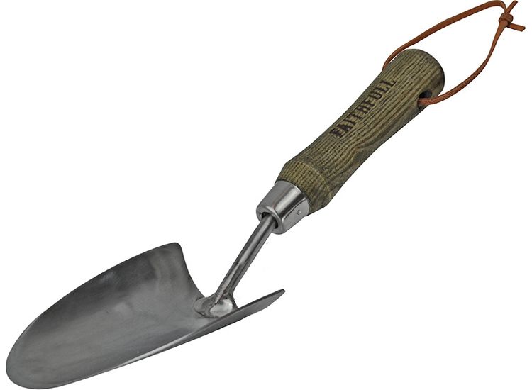 Faithfull Prestige Stainless Steel Hand Trowel Ash Handle