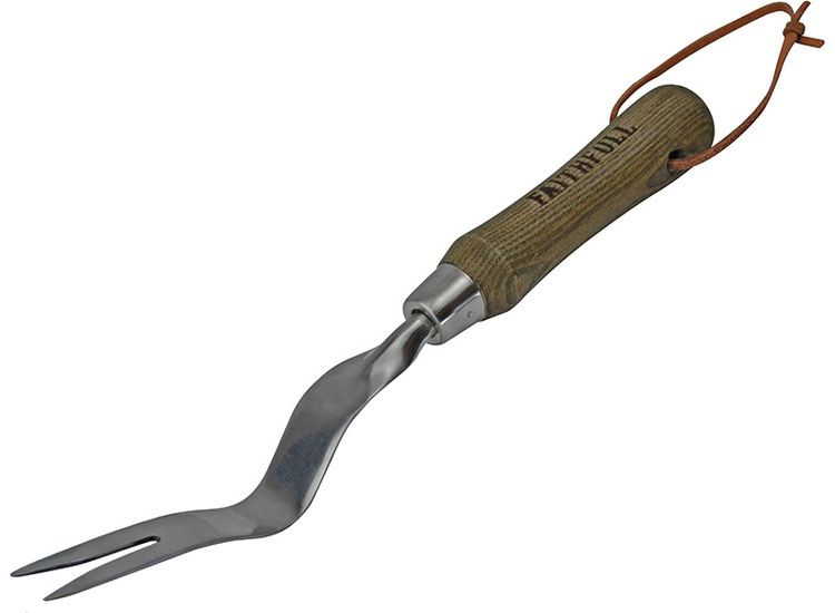 Faithfull Prestige Stainless Steel Hand Weeder Ash Handle