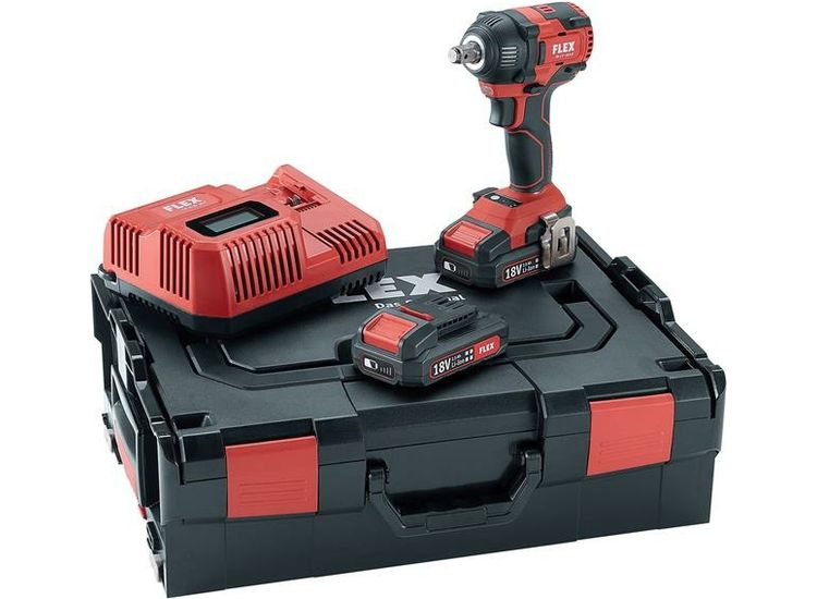 Flex Power Tools IW 1/2 18.0-EC/2.5 Brushless Impact Wrench 18V 2 x 2.5Ah Li-ion