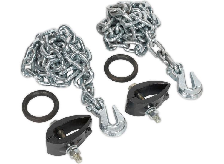Sealey RE91/5/CK Chain Kit 2 x 2m Chains 2 x Clamps