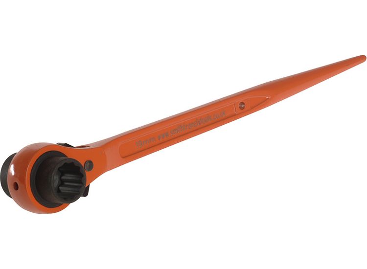 Priory 603 Reversible Ratchet Spanner Podger 19 x 21mm Hi-Vis