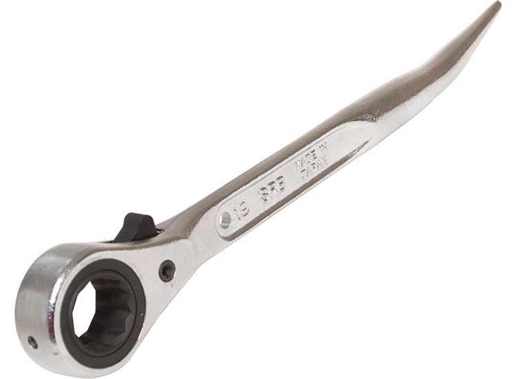 Priory 604 Reversible Ratchet Spanner Podger 19 x 21mm Steel