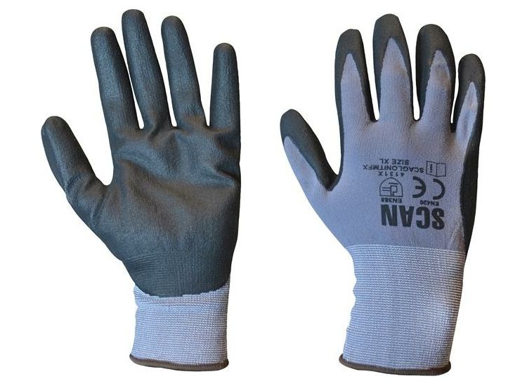 Scan Breathable Microfoam Nitrile Gloves