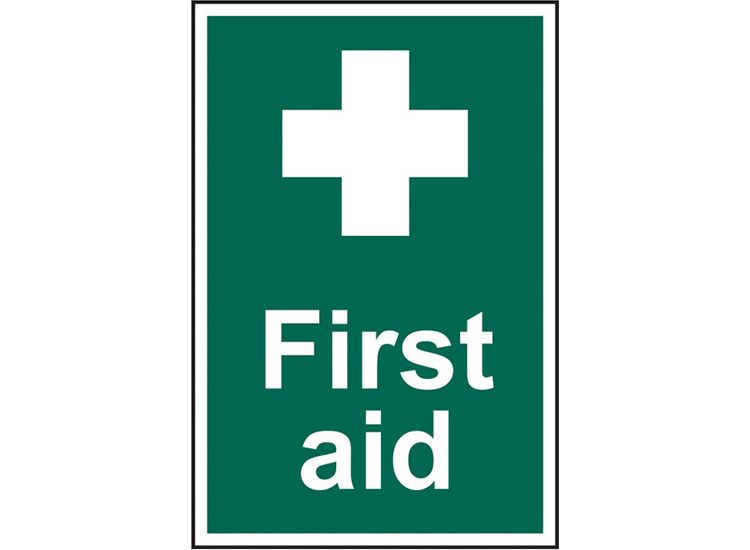 Scan First Aid - PVC Sign 200 x 300mm