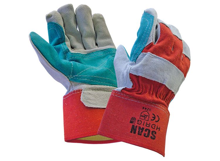 Scan Heavy-Duty Rigger Gloves - Large