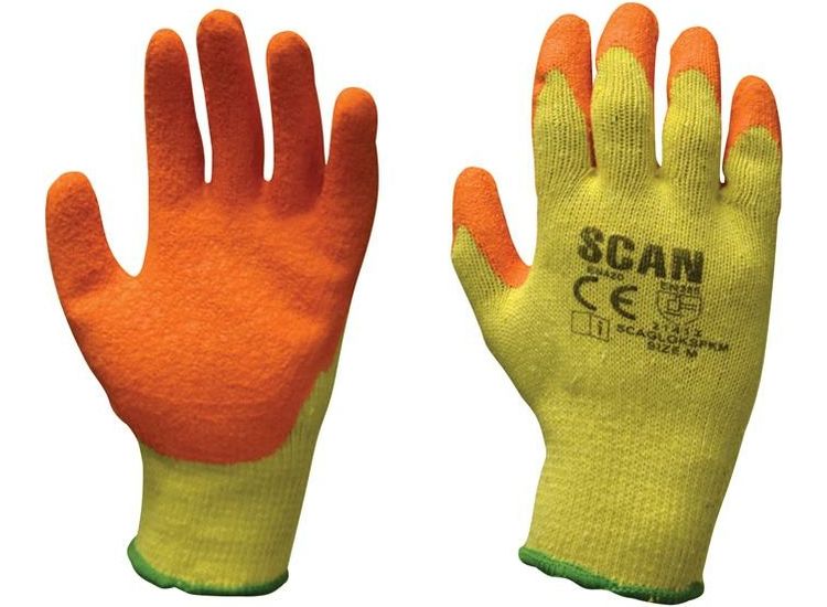 Scan Knitshell Latex Palm Gloves