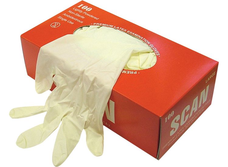 Scan Latex Examination Gloves