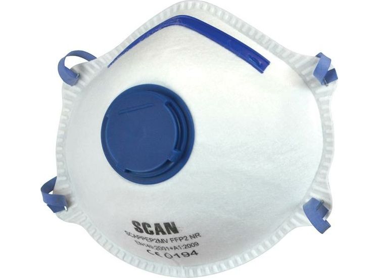 Scan Moulded Valved Disposable Mask