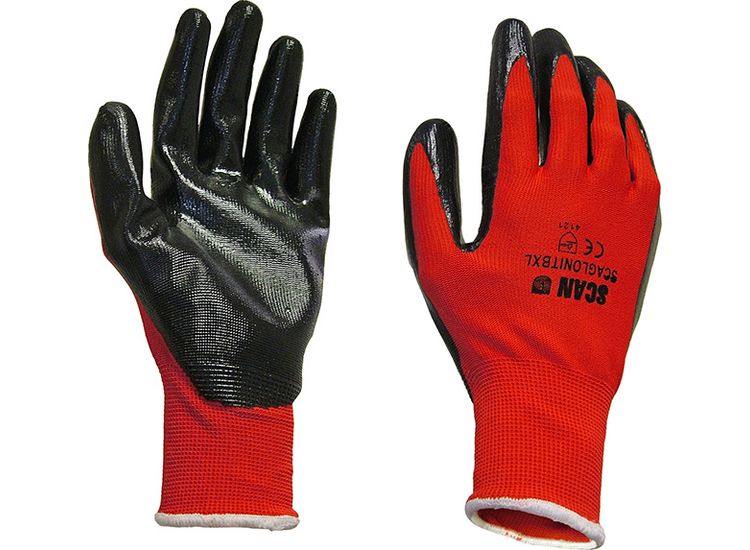 Scan Nitrile Coated Knitted Gloves