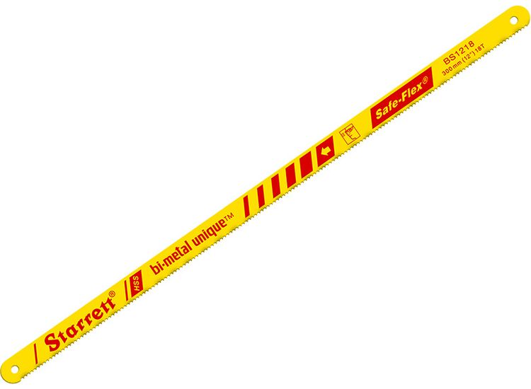 Starrett Bi-Metal Unique Safe-Flex Hacksaw Blades