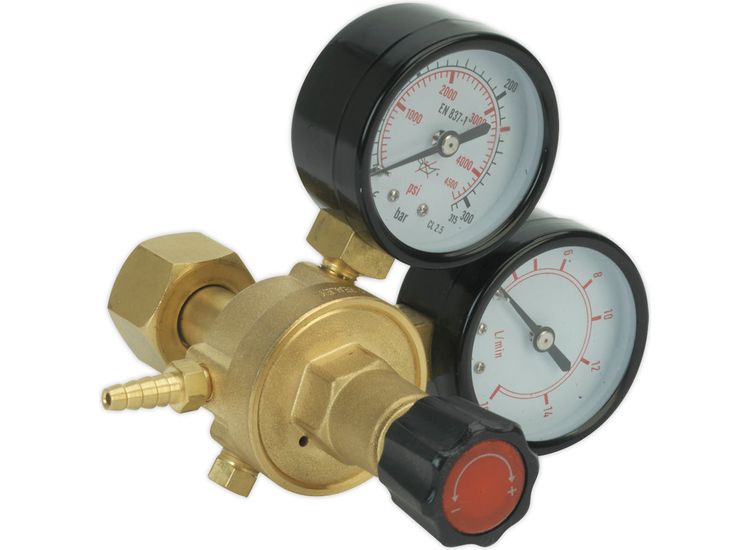 Sealey REG/MT MIG Gas Regulator 2 Gauge Industrial