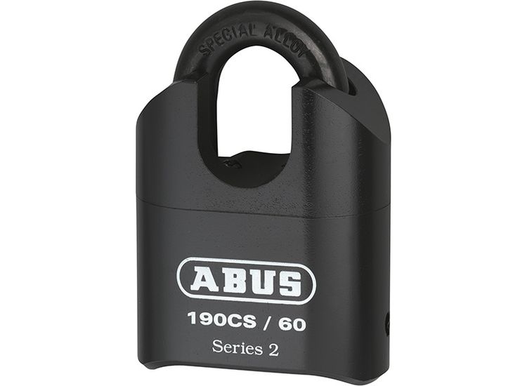 ABUS Mechanical 190/60 60mm Heavy-Duty Combination Padlock Closed Shackle (4-Digit) Carded