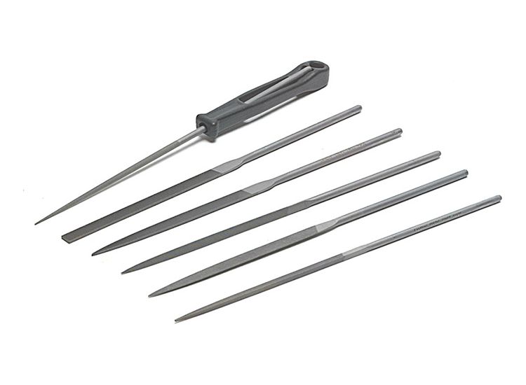 Bahco 2-470-16-2-0 Needle File Set of 6 Cut 2 Smooth 160mm (6.2in)