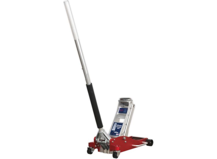 Sealey RJA2500 Trolley Jack 2.5tonne Low Entry Aluminium Rocket Lift