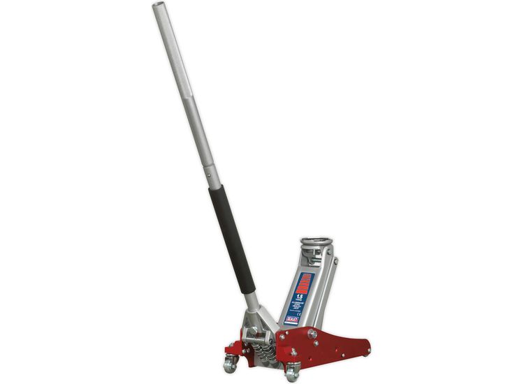 Sealey Trolley Jack 1.5tonne Aluminium/Steel Rocket Lift
