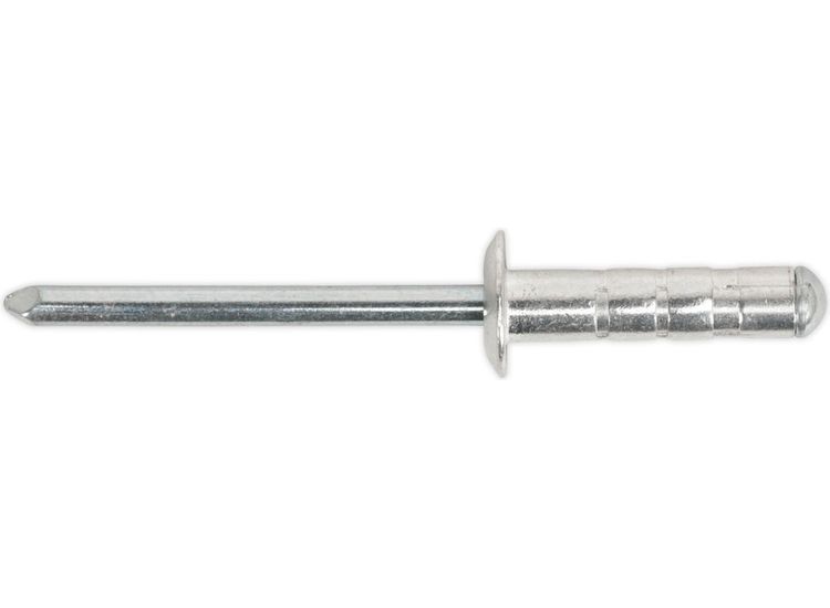Sealey RM3213S Aluminium Multi-Grip Rivet Standard Flange 3.2 x 13mm Pack of 200