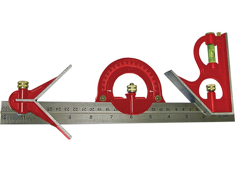 Faithfull Combination Square Set 300mm (12in)