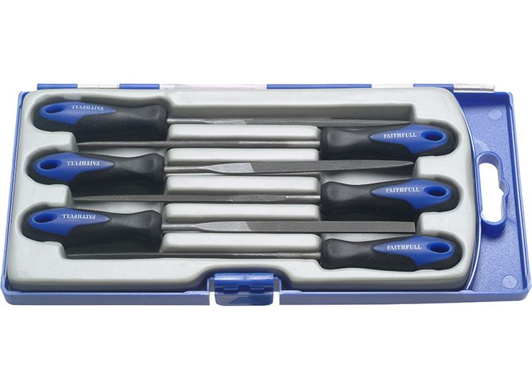 Faithfull Precision Needle File Set 6 Piece