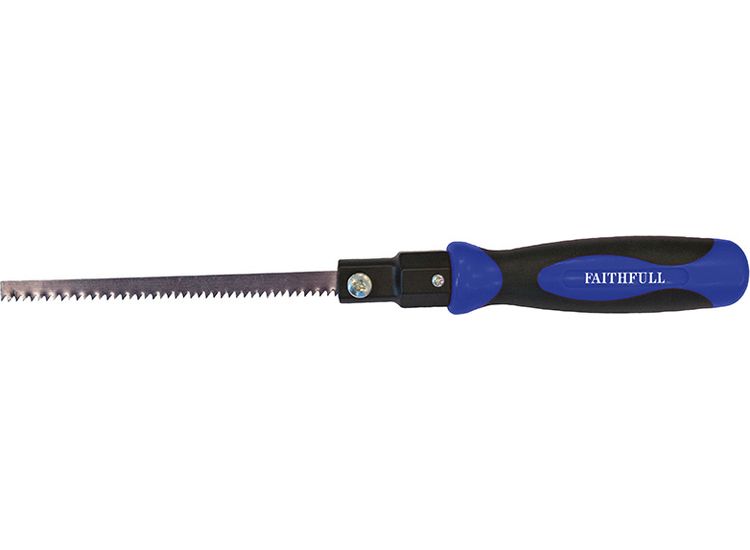 Faithfull Soft Grip Padsaw Handle with Blades