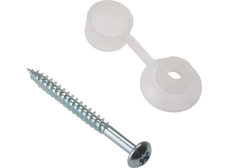 ForgeFix Corrugated Roofing Screw Round Head Pozi ZP 5mm x 50mm Bag 10