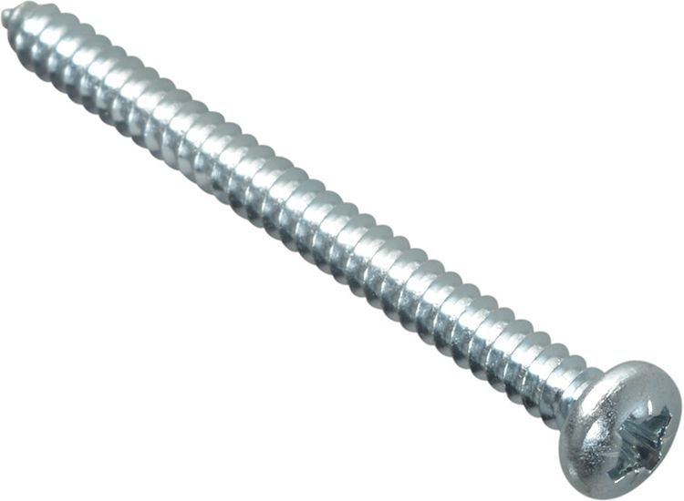 ForgeFix Self-Tapping Screws, Pozi, Pan Head, ZP