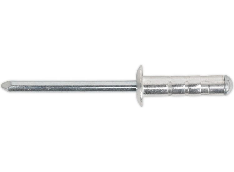Sealey RM4813S Aluminium Multi-Grip Rivet Standard Flange 4.8 x 13mm Pack of 200